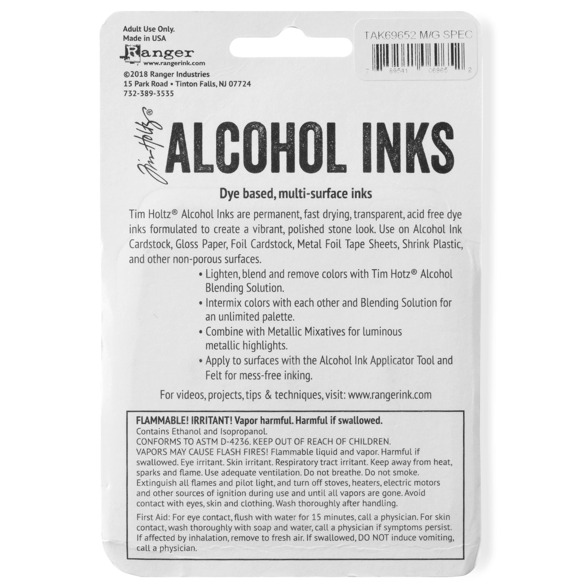 Tim Holtz® Mint & Green Spectrum Alcohol Inks, 3ct.